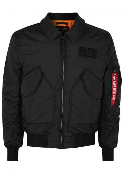 Shop Alpha Industries Cwu Black Shell Flight Jacket