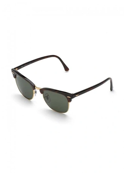 Shop Ray Ban Clubmaster Tortoiseshell Sunglasses