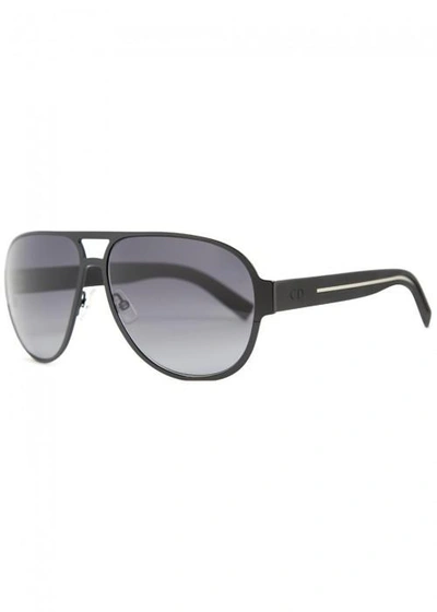 Dior 0190s Black Aviator-style Sunglasses | ModeSens