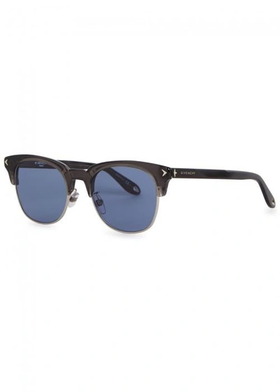 Shop Givenchy Gv 7083 Clubmaster-style Sunglasses
