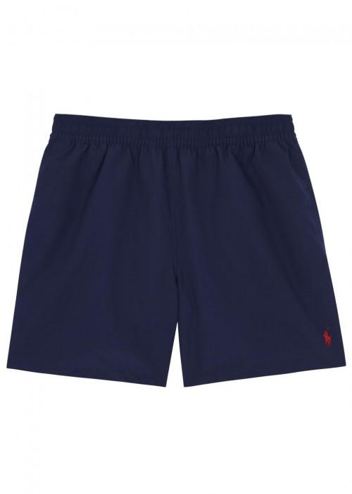 polo ralph lauren hawaiian swim shorts navy