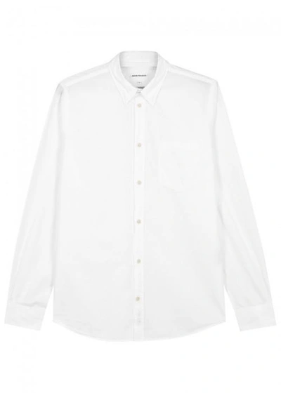 Shop Norse Projects Anton White Cotton Shirt