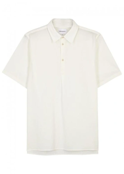 Shop Norse Projects Theo Cotton And Linen Blend Shirt In White