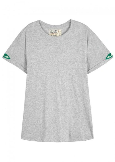 Shop Sandrine Rose The Vintage Grey Jersey T-shirt