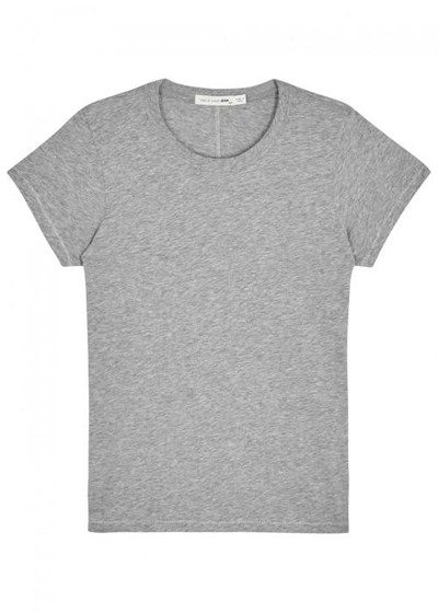 Shop Rag & Bone The Tee Grey Cotton T-shirt