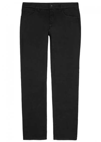 Shop Dolce & Gabbana 16 Black Slim-leg Jeans