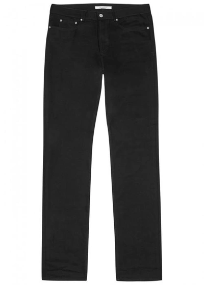 Shop Givenchy Black Straight-leg Jeans