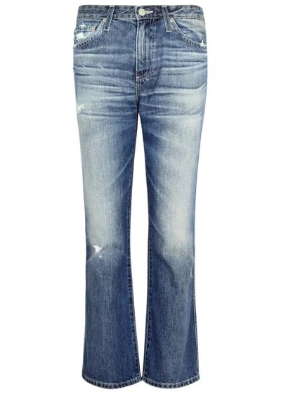 Shop Ag Jodie Cropped Bootcut Jeans In Blue