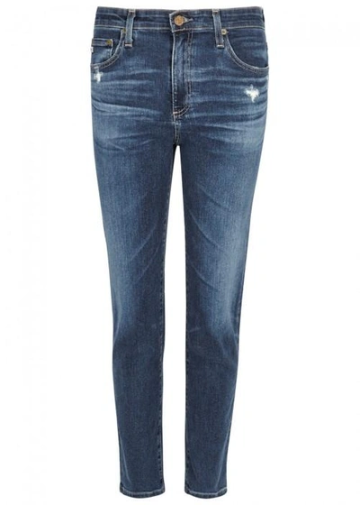 Shop Ag The Isabelle Blue Slim-leg Jeans