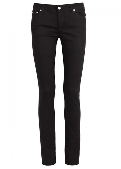 Shop Givenchy Black Star Slim-leg Jeans