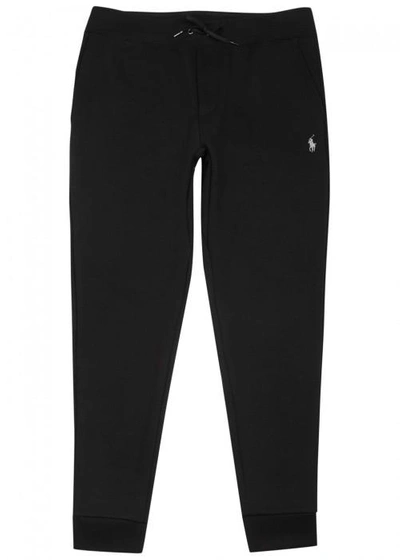 Shop Polo Ralph Lauren Black Jersey Jogging Trousers