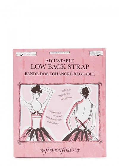 Shop Fashion Forms Black Adjustable Low-back Strap - Set Of 2