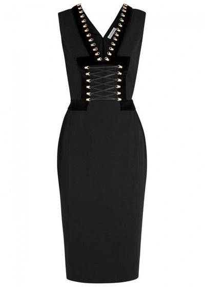 Shop Altuzarra Adriana Black Embellished Dress