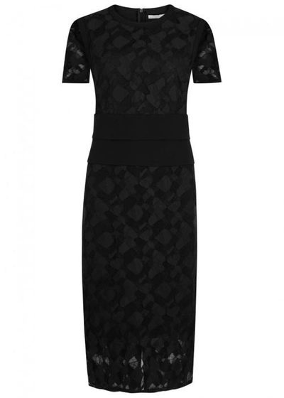Shop Hugo Boss Denela Black Lace Dress