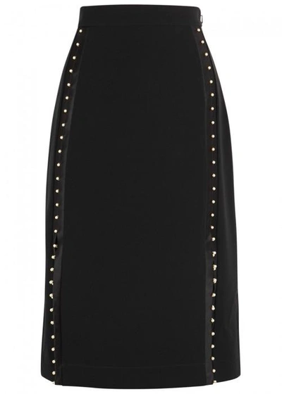 Shop Altuzarra Welkes Black Studded Skirt