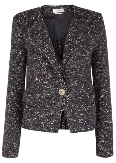 Shop Isabel Marant Étoile Orson Flecked Bouclé Jacket In Mid Blu