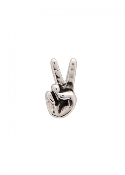 Shop Marc Jacobs Victory Hand Sterling Silver Single Earring