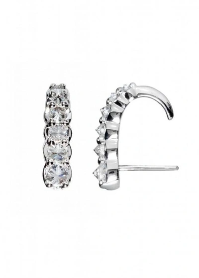 Shop Ara Vartanian Mini Hook Diamonds Earrings