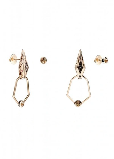 Shop Ara Vartanian Snake Earrings