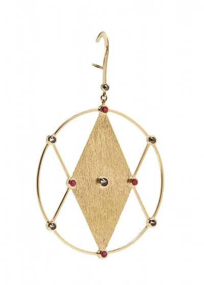 Shop Ara Vartanian Mandala Single Earring