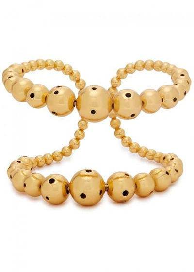 Shop Paula Mendoza Prins 24kt Gold-plated Bracelet