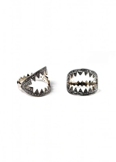 Shop Ara Vartanian Shark Diamonds Ring