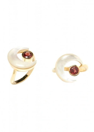 Shop Ara Vartanian Mother Of Pearl Ring