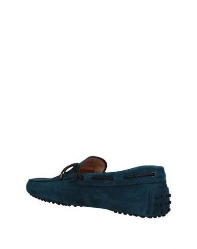 Shop Tod's Loafers In Pastel Blue