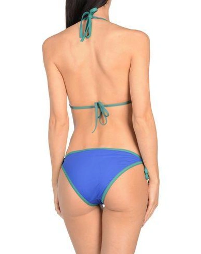 Shop Fendi Bikini In Bright Blue