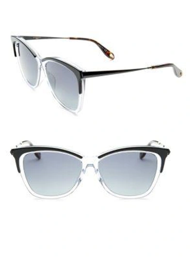 Shop Givenchy 57mm Square Sunglasses In Black Cry