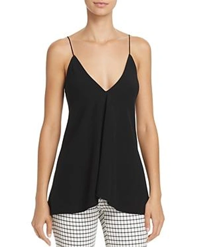 Shop Theory Kensington Draped Camisole In Black
