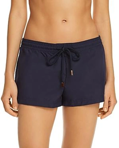 Shop Vilebrequin Fiona Swim Cover-up Shorts In Navy