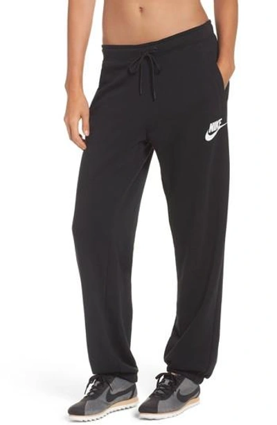 Nike Rally Loose Fit Jogger Sweatpants In Charcoal Grey