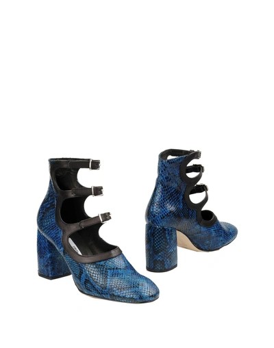 Shop Miista Ankle Boot In Blue