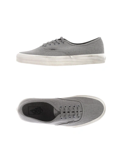 Shop Vans Sneakers In Grey