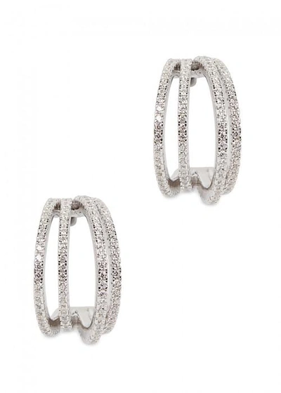 Shop Apm Monaco Inseparable Sterling Silver Earrings