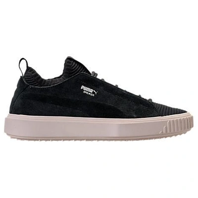 Puma Men's Breaker Knit Sunfaded Casual Sneakers From Finish Line In Black  | ModeSens