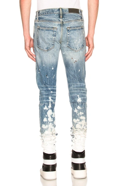 Shop Fear Of God Selvedge Denim Painters Jean In Blue