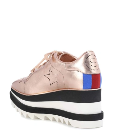 Shop Stella Mccartney Sneak-elyse Platform Sneakers In Pink