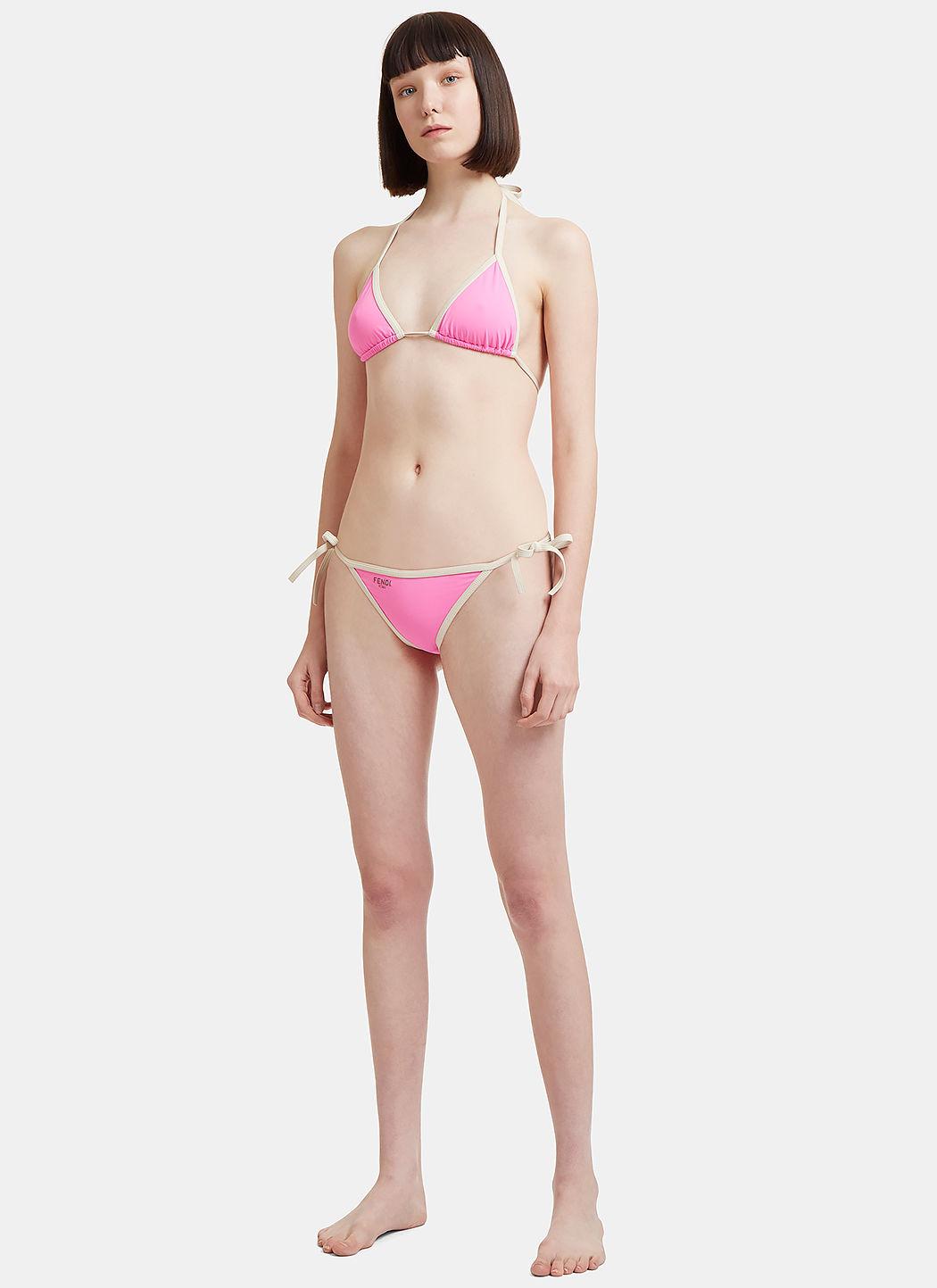 pink fendi bathing suit