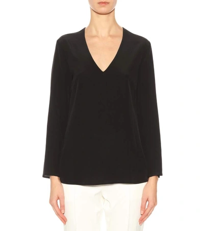 Shop Etro Silk Top In Female