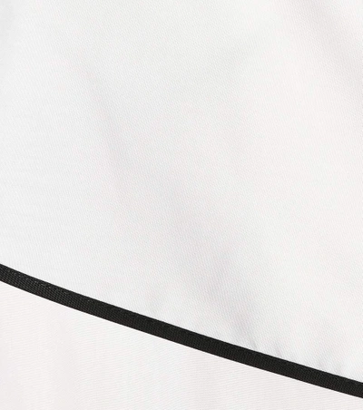 Shop Diane Von Furstenberg Cotton Poplin Blouse In White