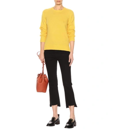 Shop Apc Wool And Cashmere Sweater In Jauee