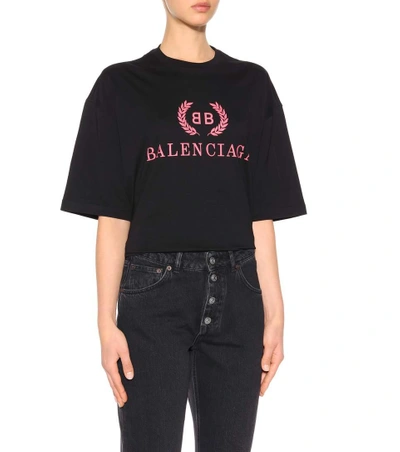 Shop Balenciaga High-waisted Jeans In Simple Stoeewash