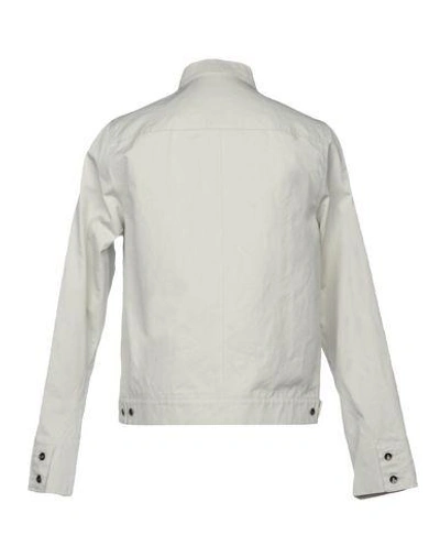 Shop Rick Owens Drkshdw Jacket In Light Grey