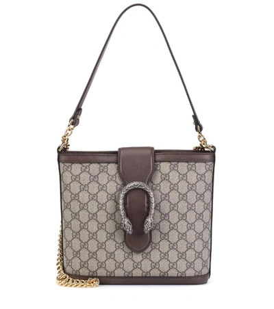 Shop Gucci Dionysus Medium Bucket Bag In Brown