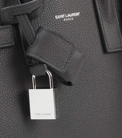 Shop Saint Laurent Nano Sac De Jour Shoulder Bag In Grey
