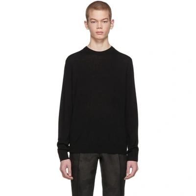 Shop Paul Smith Black Merino Sweater In 79 Black