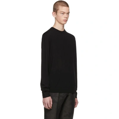 Shop Paul Smith Black Merino Sweater In 79 Black
