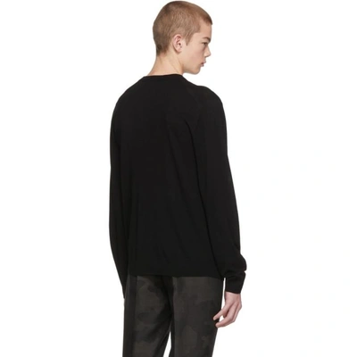 Shop Paul Smith Black Merino Sweater In 79 Black